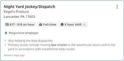 Demand for Box Truck Dispatchers